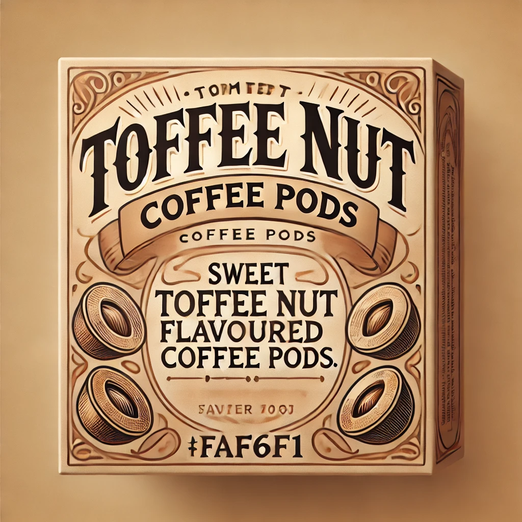 Toffee Nut Coffee Pods